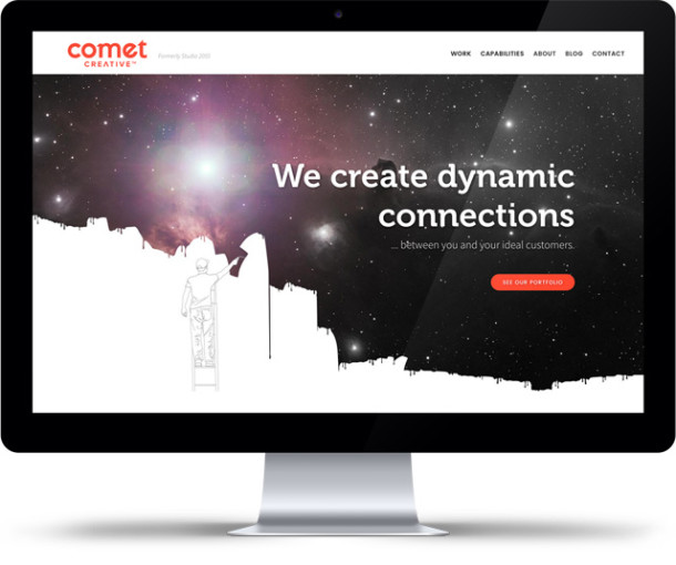 Comet Creative Agency rebrand