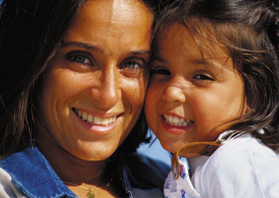 Photo of mother with child