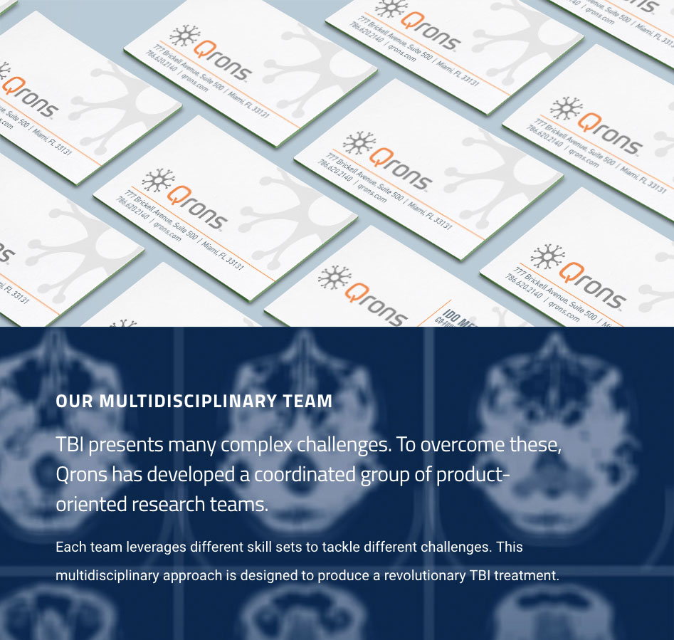 Qrons Business cards