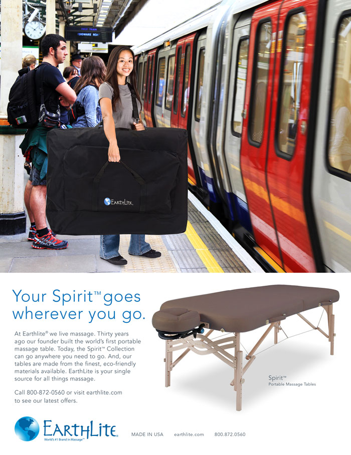 Urban train your spirit goes wherever you go. Earthlite Ad Concept 3
