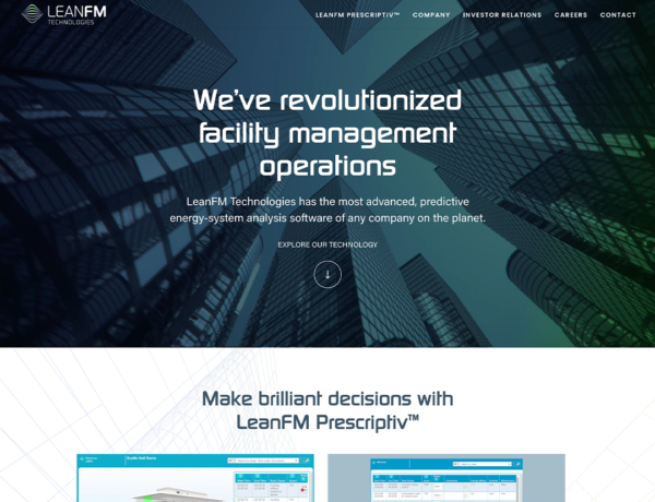 LeanFM Technologies Website Development