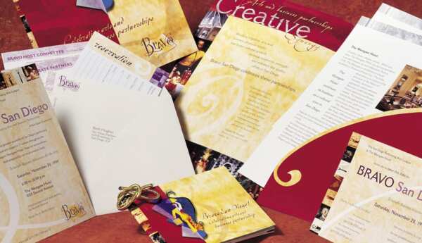 Event Collateral: San Diego Performing Arts League Graphic Design