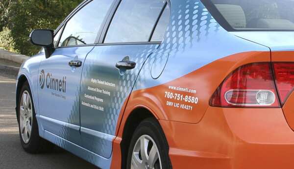 Environmental Graphics: Cinneti Driving Schools Environmental Graphic Design: Cinneti Driving Schools