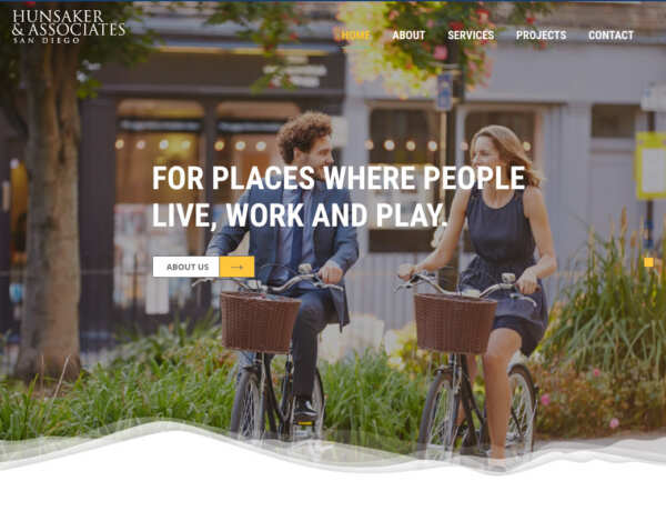 Hunsaker and Associates San Diego Website Design and Development Hunsaker and Associates San Diego Civil Engineering AEC Website Design and Development