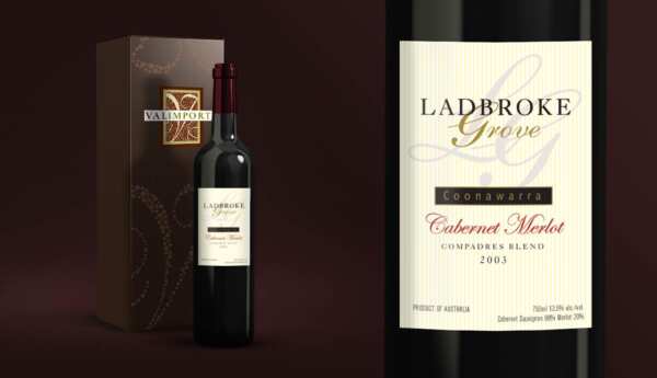 Package Design: Ladbroke Grove Wine Labels Package Design: Ladbroke Grove Wine Labels graphic design