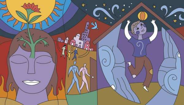 Public Mural: Mental Health Systems Public Mural: Mental Health Systems Graphic Design