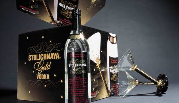 Package Design: Stolichnaya Gold Vodka Package Graphic Design: Stolichnaya Gold Vodka