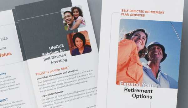 B2B and B2C Financial Brochures: Trust Administration Services B2B and B2C Financial Brochures: Trust Administration Services Graphic Design