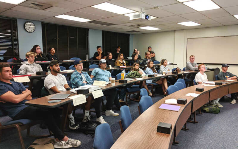 Focused, no cell phones!