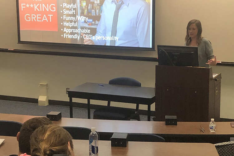 Nikki discusses the voice for Dollar Shave Club.