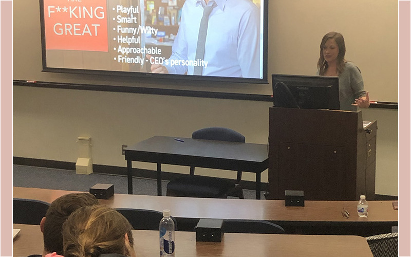 Nikki discusses the voice for Dollar Shave Club.